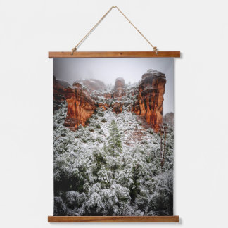 Sedona Winter Canyons Hanging Tapestry
