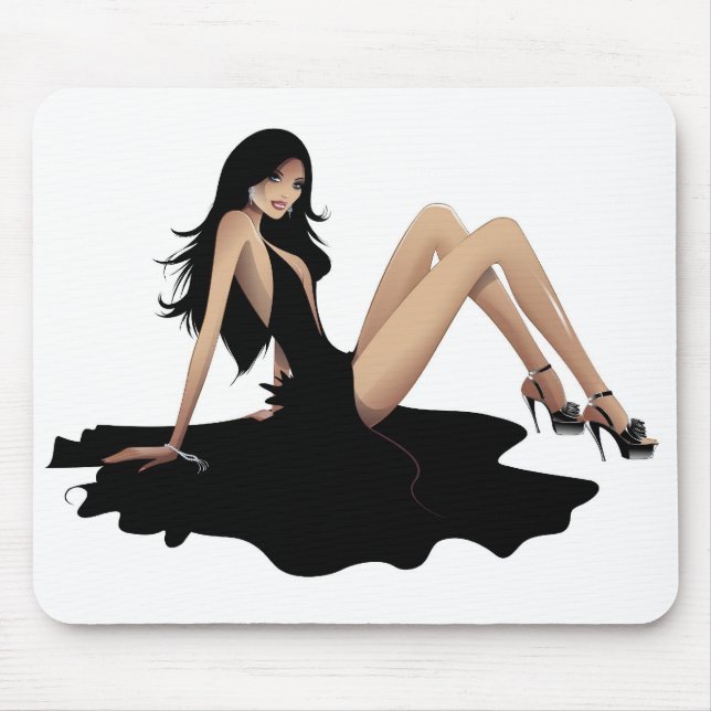 Seduction White Mousepad (Front)