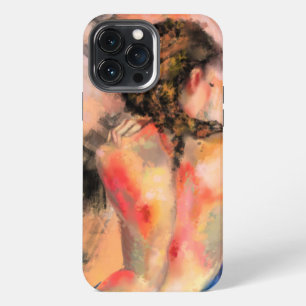 Seductive Lady - Abstract Woman Body Painting Art iPhone 13 Pro Max Case