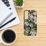 Sedum Spathulifolium Succulents Floral Samsung Galaxy Case<br><div class="desc">For stonecrop and succulent plant fans! Protect your Samsung Galaxy S22 phone with this trendy phone case that features a photo image of the tiny plants of Sedum spathulifolium succulent, a type of common Stonecrop. Select your phone style. NOTE: You may need to edit and adjust image as necessary when...</div>