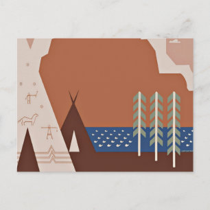 See America Montana Vintage Travel Postcard