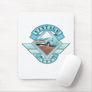 See America Vintage 50's style flight poster Mouse Pad