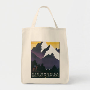 See America ~ Welcome to Montana Tote Bag