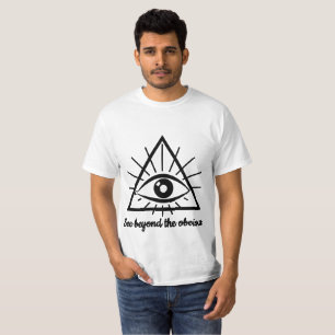See Beyond the Obvious Peace is Power T-Shirt