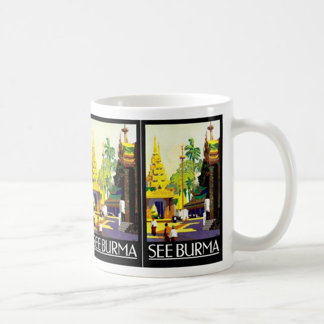 See Burma Coffee Mug (Right)