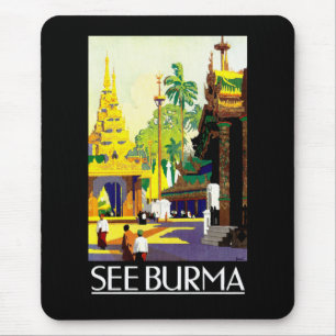 See Burma Mouse Pad