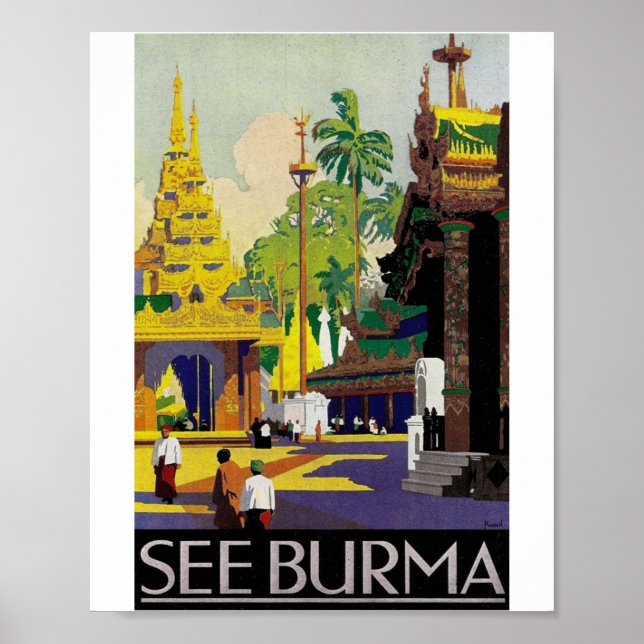 SEE BURMA POSTER (Front)