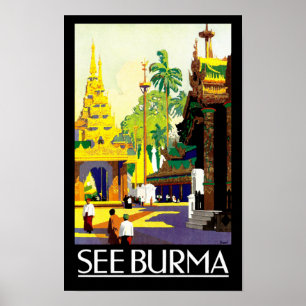 See Burma Poster