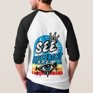 See Different Retro Long Sleeve T-Shirt