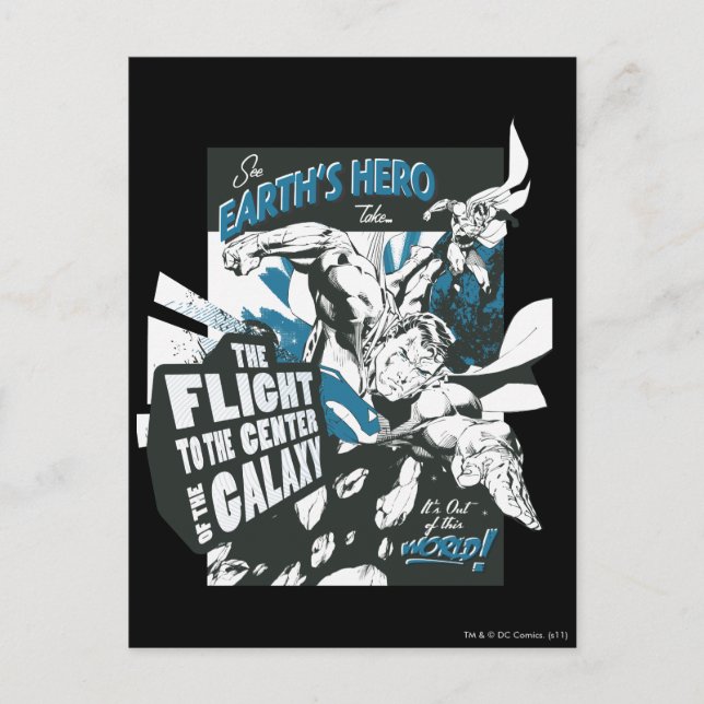 See Earth's Hero Postcard (Front)