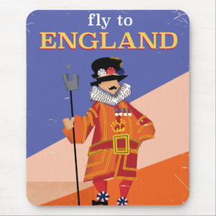 See England Tower of london beefeater. Mouse Pad
