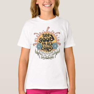 See Good in all Things Hippie Graphic T-Shirt