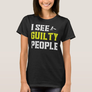 See Guilty People Correctional Officer T-Shirt