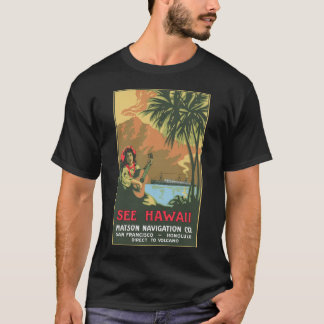 See Hawaii Men's dark short sleeve T-Shirt