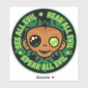 See, Hear and Speak All Evil Monkey