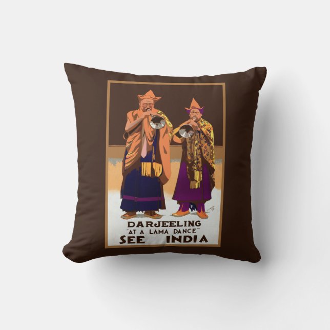 See India ~ Darleeling Cushion (Front)