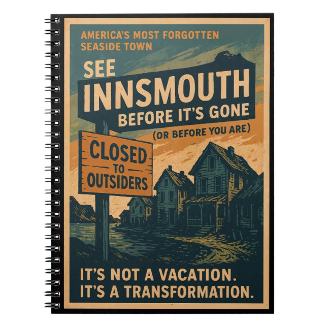  See Innsmouth Before It’s Gone – A Seaside Town Notebook (Front)