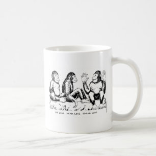 See Love, Hear Love, Speak Love. Variation Coffee Mug
