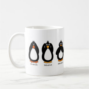 See No Evil, Hear No Evil, Speak No Evil Coffee Mug