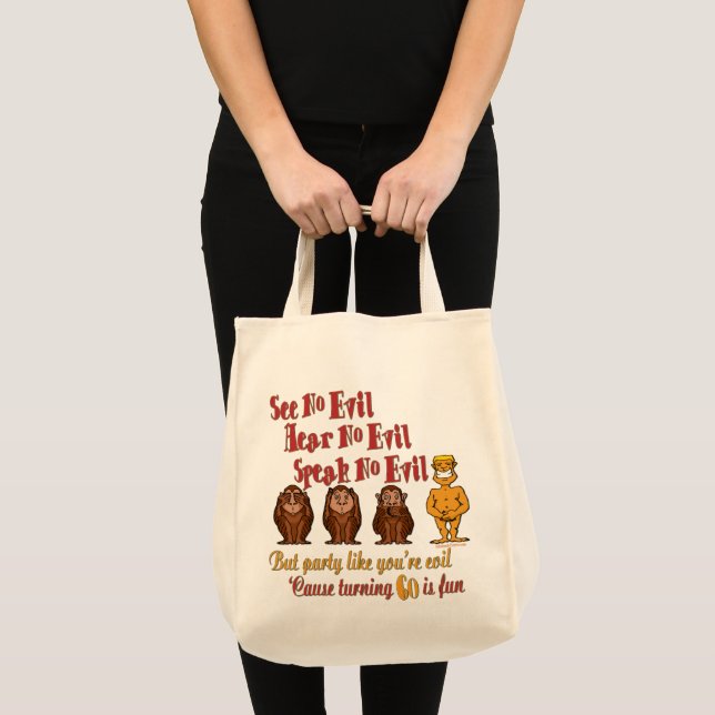See No Evil Party 60th Tote Bag (Front (Product))