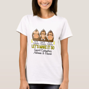 See Speak Hear No Endometriosis 2 T-Shirt