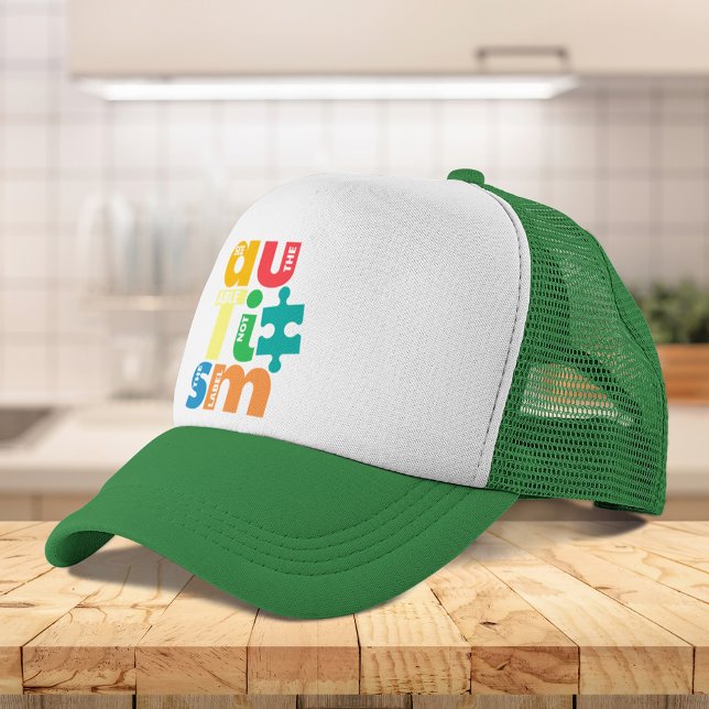 See The Able Not the Label Autism Trucker Hat (See The Able Not the Label Autism Awareness Trucker Hat)