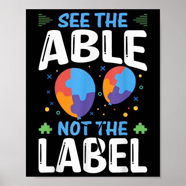 See The Able Not The Label  Poster (Front)