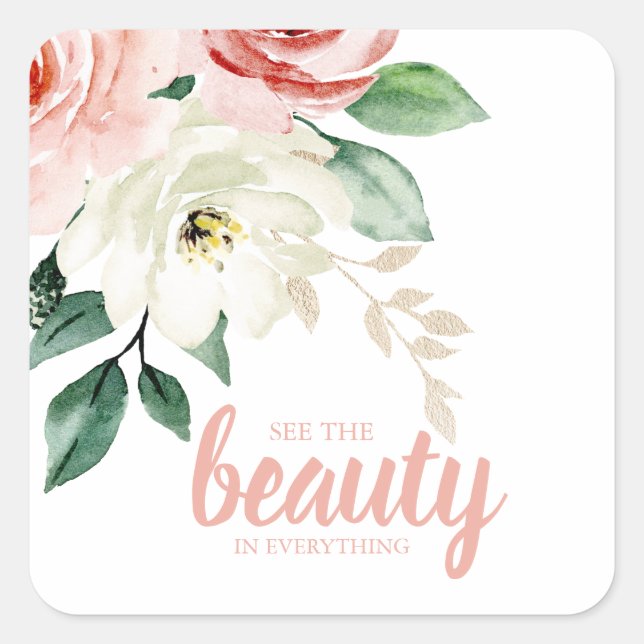 See The Beauty In Everything Stickers (Front)