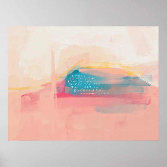 "see the Light in everything" poster (Front)