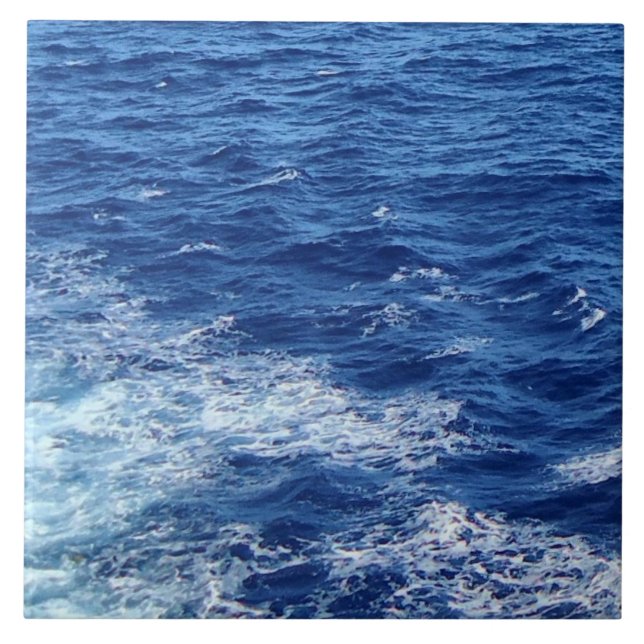 See the Sea Ceramic Tile (Front)