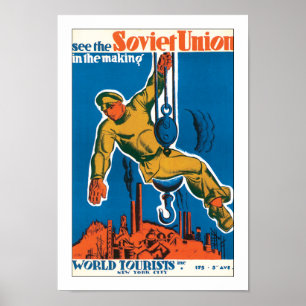 See the Soviet Union in the Making Poster