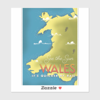 See the Sun Wales travel poster.