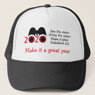 SEE THE VISION 2020 Binoculars Customised Trucker Hat