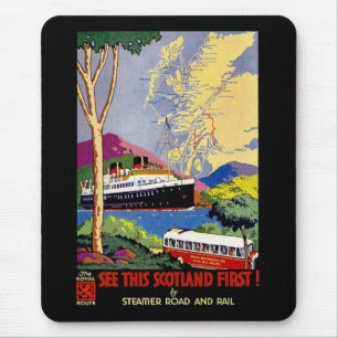 See This Scotland First! Mouse Pad
