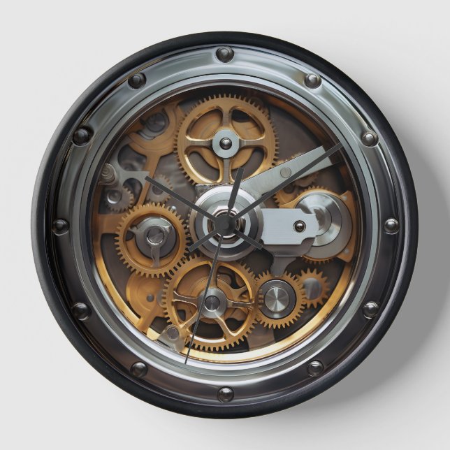 See-through  clock (Front)