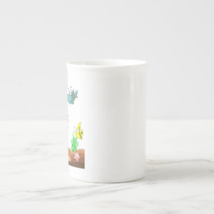 SEE WHAT'S UNDER SEA BONE CHINA MUG