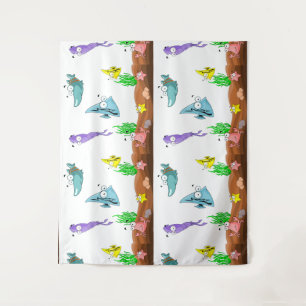 SEE WHAT'S UNDER SEA TAPESTRY