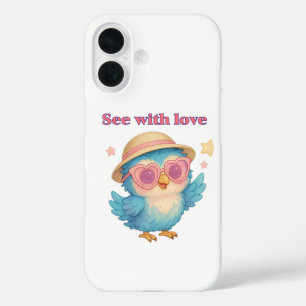 See with Love – Gentle Reminder iPhone 16 Case