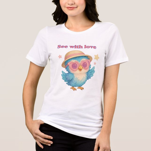 See with Love – Sweet Eye Heart Tee (Front)