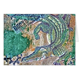 See Ya Later Gator, After Awhile Croc Mixed Media