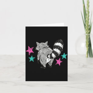 See Ya Soon Racoon Funny Racoon Saying Quote Card