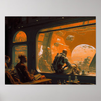 See You At The Space Bar #4 Poster