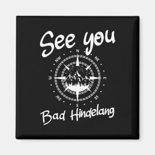 See You Hiking Bad Hindelang Germany Vacation Ski Magnet