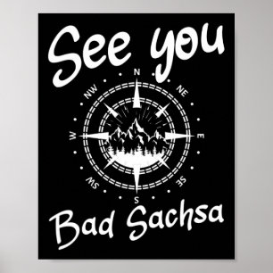 See You Hiking Bad Sachsa Germany Vacation Ski Com Poster