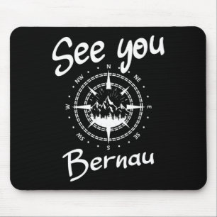 See You Hiking Bernau Germany Vacation Ski Comp 1 Mouse Pad