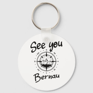 See You Hiking Bernau Germany Vacation Ski Comp  Key Ring