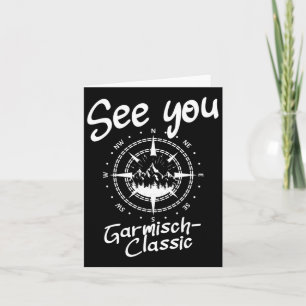 See You Hiking Garmisch-clic Germany Vacation Ski  Card