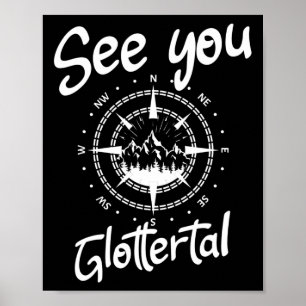 See You Hiking Glottertal Germany Vacation Ski Com Poster