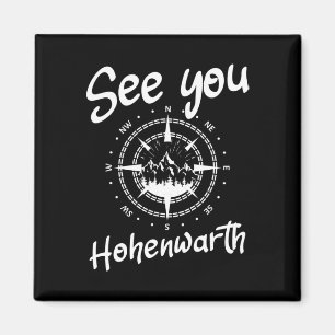 See You Hiking Hohenwarth Germany Vacation Ski Com Magnet