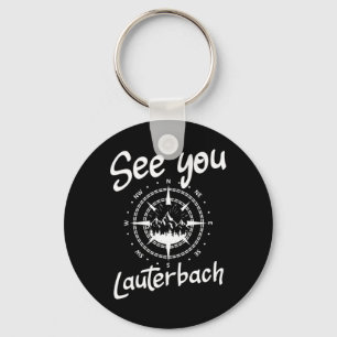 See You Hiking Lauterbach Germany Vacation Ski Com Key Ring